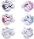 Etistta 6 Pairs of Glitter Canvas 18 inch Doll Shoes for 18 inch
