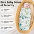 SEVDO 3-Pack 0-3 Organic Baby Swaddle Sleep Sacks,Nursery Swaddling Blankets,Swaddles for Newborns Infant Months