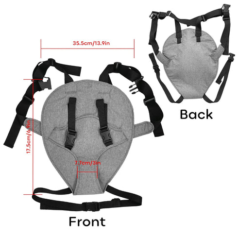Baby Travel Essential Harness Seat, Portable Travel High Chairs for Babies/Toddlers, Baby Highchair Seat, Toddler