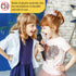 NUOBESTY Fake Microphone for Kids, Pretend Play Microphone Toys for Halloween Birthday Party Favors