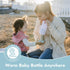 18 oz Papablic Portable Travel Baby Bottle Warmer Plus, Large Capacity Stainless Steel Bottle Warmer, Safe & Easy