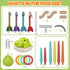 3 1 3-8 4-6,Active Aliex in Dinosaur Musical Jumping, Toss Ring and Stomping Launch Rocket Launcher, Indoor & Outdoor