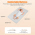 Saterkali 3 1 in Baby Bassinet | Bedside Sleeper with Storage Basket and Wheels | Bedside Crib for Baby | Height