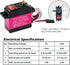 2PCS DS3218 20kg Servo 270 Degree High Torque Waterproof Servo Full Metal Gear with 25T Servo Horn for RC Car