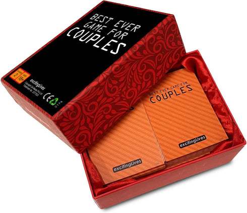 exciting Lives Best Couple Card Game - Great Conversations and Fun Challenges for Date Night
