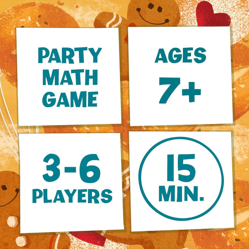 Melon Rind Check The Oven, Math Game for Kids Ages 7+, Educational Fun Card Game for 3-6 Players