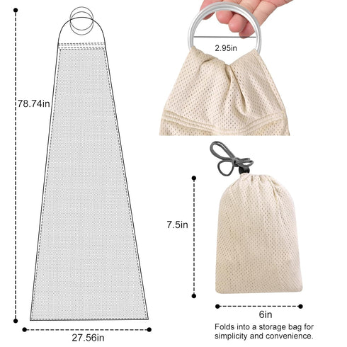 Summer Swimming CUBY Water Baby Sling Carrier Lightweight Breathable Mesh Baby Wrap Carrier Adjustable Ring Sling