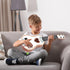 Raimy 17in Ukulele Guitar - 4 String Mini Educational Musical Toy for Kids Age 3-9 (White)