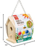 Beetle & Bee Paint A Bird Base - Backyard Birdhouse Kit for Kids, DIY Arts & Crafts