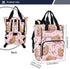 Bolaz Backpack Capybara Pink Diaper Bag Tote Multifunction Baby Nappy Changing Bags Large with Stroller Straps Travel