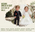 Doll Clothes Accessories First Communion Wedding Dress and Suit Set for American 18 inch Doll Boy and Girl