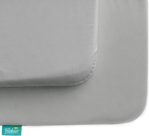 Pack 2 Pack Pack 38" 26" Biloban and Play Sheets Waterproof Fitted, Compatible with Baby Graco n Play/Playard and Other