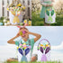 6 1, Honeydak Pcs Easter Eggs Hunt Basket for Kids Lighted Bunny Canvas Rabbit Tote Carry Bags Bucket (color Paillette
