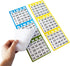 3 -100 5 SEETOOOGAMES Bingo Paper Game Cards - Card Books of Sheets