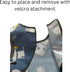 Plastic Bib - Easiest Bib to Clean, No Washer/Dryer or Scrubbing Needed, 1T-3T