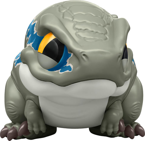 Jurassic World Bite Club Collectible Figure - Velociraptor 'Blue' Chubby Stylized Dinosaur Approx 4-Inch Figure with