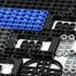 TEESE 282pcs Technic-Beam-Frame-Bricks-Set with Rotor Helicopter Minifigure, Compatible with Technic-Parts