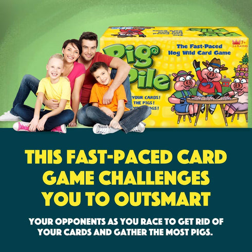 R&R Games Pig Pile Kid’s Card Game