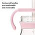 6 oz. OXO Tot Transitions Straw Cup with Removable Handles - - Blossom