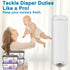 SOHBCLE 120 5600 Refills Compatible with Genie Easy Roll Signature Diaper Pail and Platinum Diaper Pail, Upgraded Bags