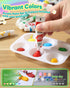 RGBDOT Set 6 8-12 5 6 7 8 9 10 Kids Gardening Paint and Plant Stoneware Flower Growing Kit with Pots and Gardening