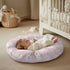 Hechitok Dog Paws White Removable Newborn Lounger Cover Nursing Pillow Slipcover Soft Snug Fits Baby Lounger