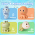 6-18M 1-3Y AMCHSURI Squirting Animal Bath Toys for Babies & Toddlers | Spray Water Toys for Bathtub, Pool, Shower Play