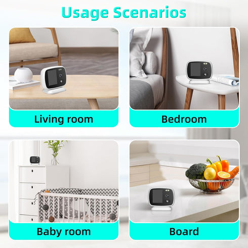 oneware Parents,2-Way Video Calling Security Camera,Kids' Instant Video Call One-Tap FaceTime with Audio & Clear