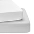 TILLYOU Baby Crib Sheets for Boys Girls, Fitted Crib Sheet 2 Pack