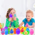 24 Pack Prefilled Easter Eggs with Bunny Stretchy Strings Sensory Fidget Toys Inside Great for Kids Aduts Toddlers