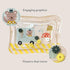 Tummy Tummy Tummy Taf Toys Time Water Mat for Babies - Stimulating Baby Water Play mat, Time Sensory Mat with Floating