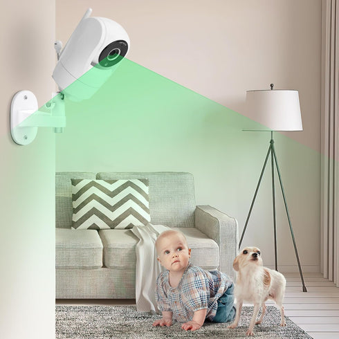 wochel VM901/VM924/ VM928 Baby Monitor Wall Mount Compatible with VTech Video Baby Monitor, Adjustable Angle Baby