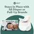 N-3 32-Pack Naturally Nature Overnight Leak-Protection Diaper Booster Pads, for Heavy Wetters, Diaper Liners for Baby