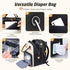 Backpack 2 25-37L Diaper Bag - Extra Large Diaper Bag for Kids Twin, Travel Baby Bags for Mom Dad Expandable