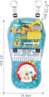 Caterbee Baby Car Seat Toy with Steering Wheel for Travel Fun