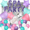42 Pcs Spa Party Decorations - Balloons for Spa Theme Birthday Party Supplies, Lipstick Cosmetics Balloons for Girls