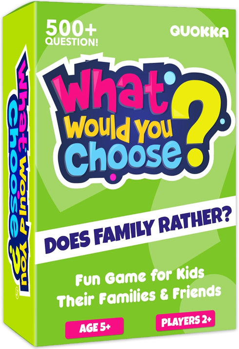 QUOKKA Board Games for Kids 8-12 Family Games for Kids and Adults