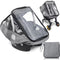 Car Seat Rain Cover, Infant Weather Shield, Waterproof Protection with Quick-Access Zipper Door (Gray Melange)