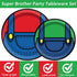 96 Pcs Super Brother Party Supplies Set, Super Video Games Tableware and Napkins for Kids Birthday Party Decorations