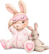 Mamarons Pink Bunny Nursery Wall Decals-Baby Girl Room Rabbit Wall Decor, Animal Stickers for Kids Playroom, Toddler