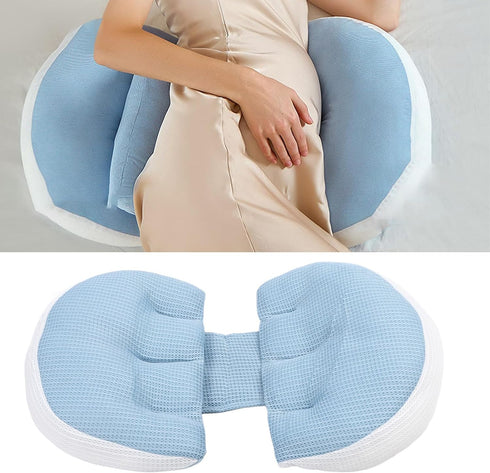 Marhynchus Pregnancy Pillow, U Shaped Maternity Pillow for Side Sleeping with Removable Cover, Belly Support and Back