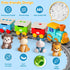 1 2 3 Set Counting, 18 Toddler Toys for Year Old, Electric Zoo Animal Train with Music, Lights & Steam, Montessori