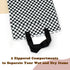 2 Pack (W009L) Mama Koala Reusable Hanging Wet Dry Bags for Baby Items, Cloth Diapers, Swimsuits, Travel, Gym Clothes