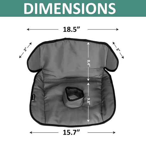 Lynmark Potty Training Car Seat Protector Cover - Waterproof Soft Piddle Pads for Toddlers and Baby Carseat