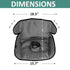 Lynmark Potty Training Car Seat Protector Cover - Waterproof Soft Piddle Pads for Toddlers and Baby Carseat