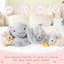 Large Bunny Stuffed Animal 24" - 4Pcs Plush Toy Gifts for Kids, Cuddly Mommy Bunny with 3 Small Bunnies
