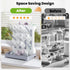 WillMall Countertop 12 Baby Bottle Drying Rack: Vertical Space Saving Large Bottles Holder - Standing Boon Dryer Rack