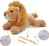 Hideekoog Kids,12 inch Lion Stuffed Animal for Realistic Animal Plush Toy Lying Down Posture Animals,Plush Cute Lion
