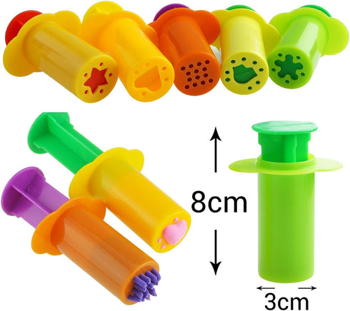 Carykon Set 11 of PCS Smart Dough Tools Kit with Models and Molds, Dough Extruders