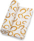LollyBanks Baby Blankets, 100% Muslin Cotton Swaddle Blanket for Boys, Large 47